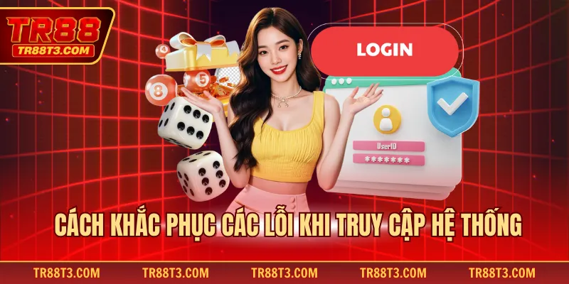Cách khắc phục các lỗi khi truy cập hệ thống