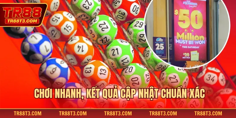 Chơi nhanh, kết quả cập nhật chuẩn xác